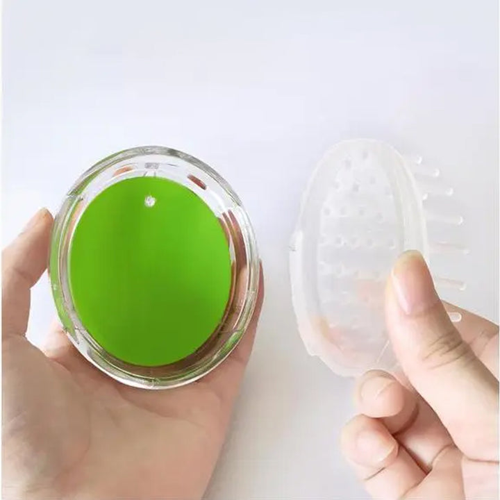 6058 Silicone Head Massager Used In All Kinds Of Places Like Household And Official Places For Unisexul Use Over Head Massage And All. - Trendex