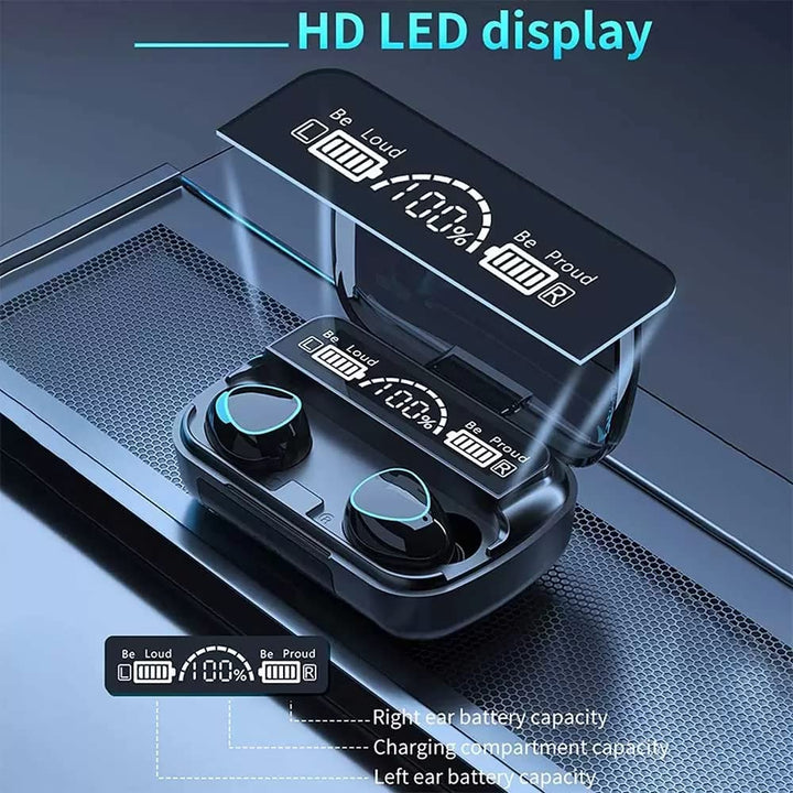6644 Newest Wireless In Ear Earbuds Bluetooth 5.0 Headphones Mini Stereo Earbuds Sport Headset Bass Sound Built-in Micphone - Trendex