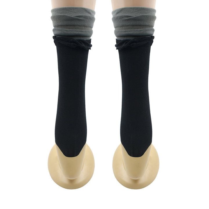 7355 Socks Breathable Thickened Classic Simple Soft Skin Friendly - Trendex