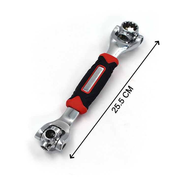 9044 48 In 1 Socket Point Universal Car Repair 360 Degree Fixed Square Hex Torx Hand Tool Wrench - Trendex