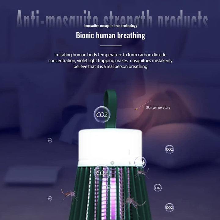 6402 Mosquito Killer Machine  Mosquito Killer Usb Powered Bug Zapper Mosquito Lamp For Home Electric Led Lamp Mosquito Killer Indoor  Outdoor Mosquito Trap Machine - Trendex