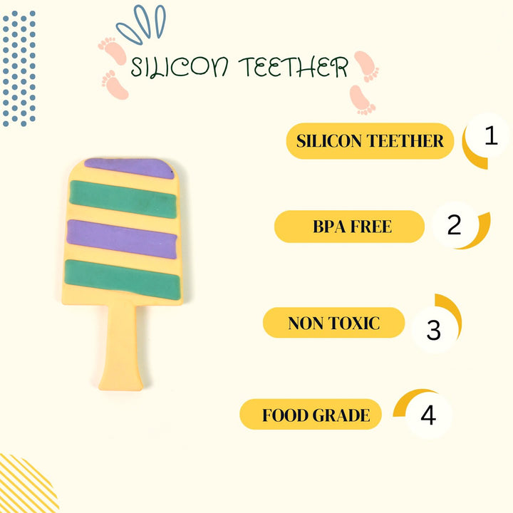 Silicone Candy Shape Teether For Baby (1 Pc) - Trendex