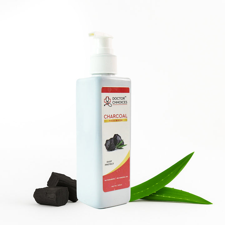 Doctor Chhoices Charcoal Face Wash  200ml (1 Pc) - Trendex