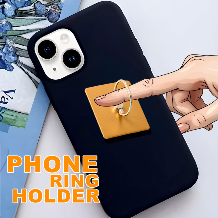 6547 Mobile Phone Finger Stand 360rotation Phone Ring Stand Holder Kickstand Hand Finger Grip (1 Pc) - Trendex