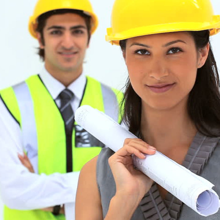 1798 Yellow Plastic Hard Hat Construction Cap (1pc Only) - Trendex