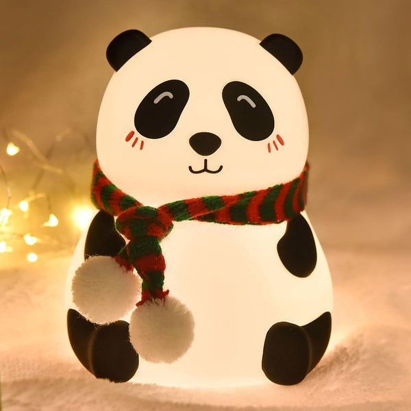 Panda 7-color Led Silicone Touch Lamp (1 Pc) - Trendex