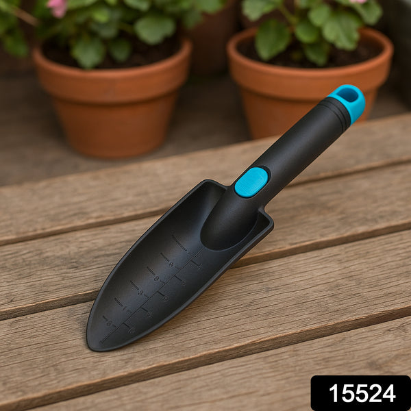 Plastic Heavy Duty Garden Hand Trowel With Measurement Marks (1 Pc) - Trendex