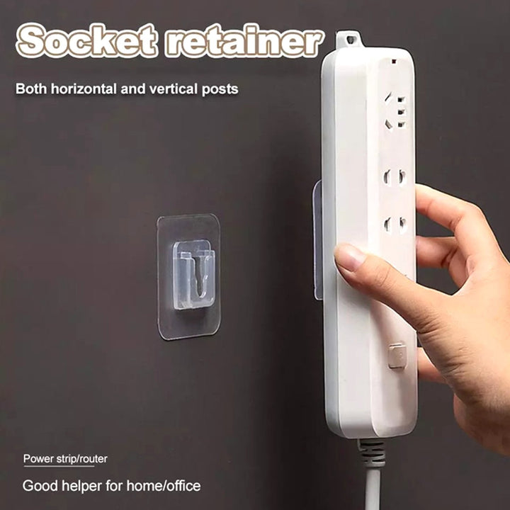 1746 Adhesive Plastic Wall Hooks Heavy Duty Hooks ( 1 Pair ) - Trendex