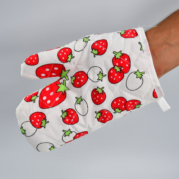2929 Designer Multicoloured Oven Mitt And Pot Holder - Trendex