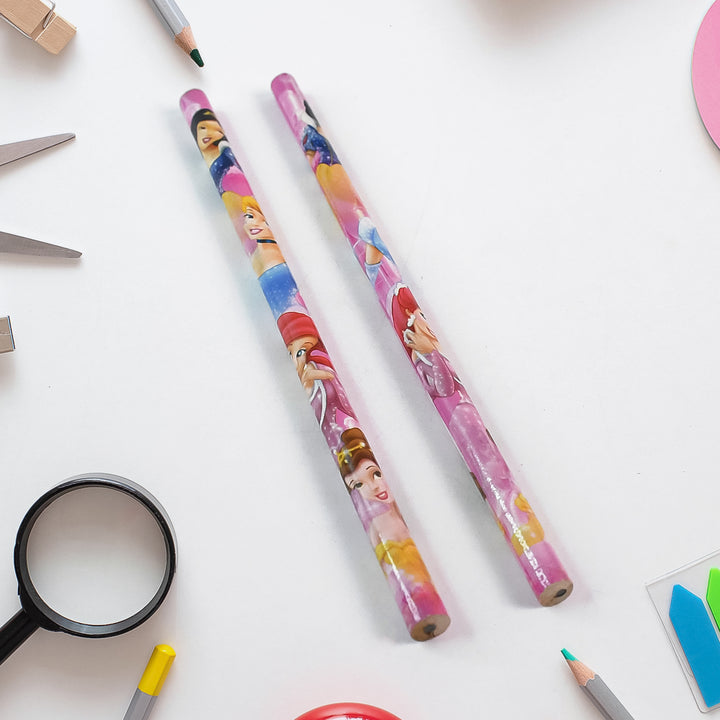 4643 Mix Design Cartoon Wooden Pencil Set Stationary Set 5 In 1 Items Educational Item For School Going Kids Stationary Set For Girls Boysstationary For Schoolgift Pack For Girls Kidsbirthday Gift Kids (5 Pc Set ) - Trendex