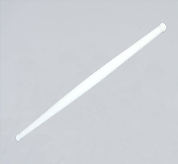 2136 White Plastic Rolling Belan For Chapati Making - Trendex