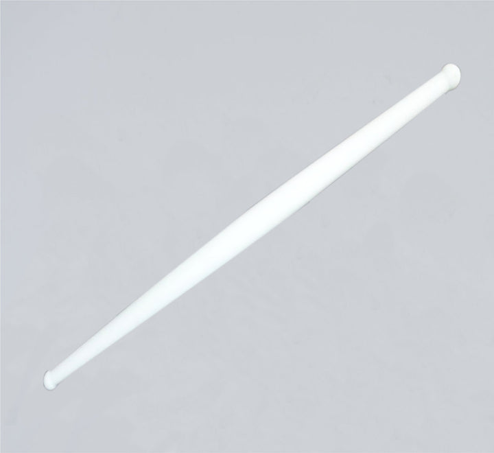 2136 White Plastic Rolling Belan For Chapati Making - Trendex