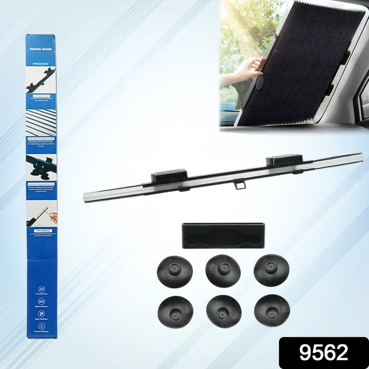 Retractable Long Foldable Windshield Sun Shade For Car (1 Set) - Trendex