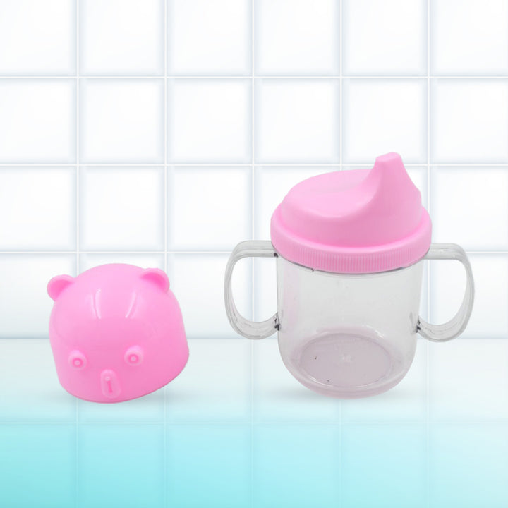 5979 Baby Milk Mug Sippy Cup Baby Mug Leakproof Mug For Kids Lightweight Nursing Dishwasher Safe Mug (250 Ml  1 Pc) - Trendex