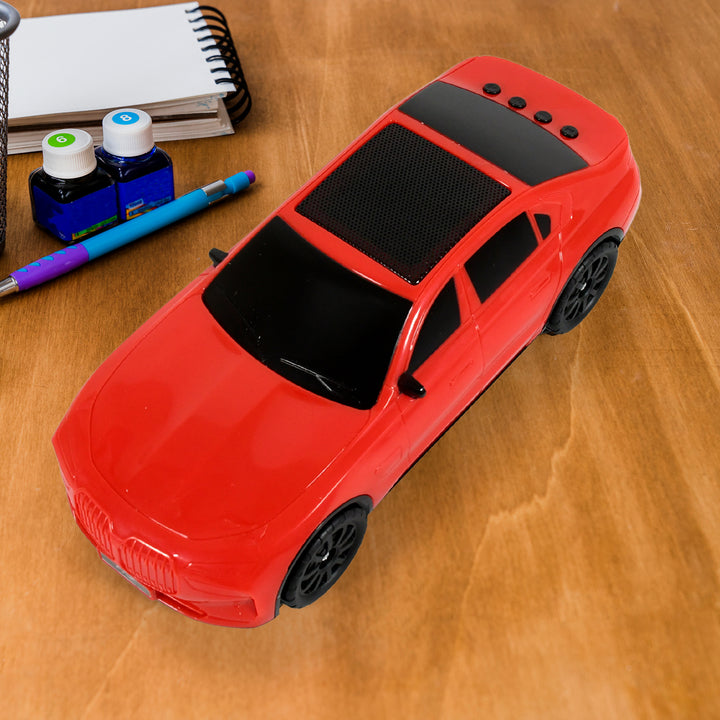 12675 Wireless Bluetooth Speaker Portable Car Shape Music Speaker Support Bluetooth Tf Card Usb Fm Radio Function Unique Shape Car Speaker - Trendex