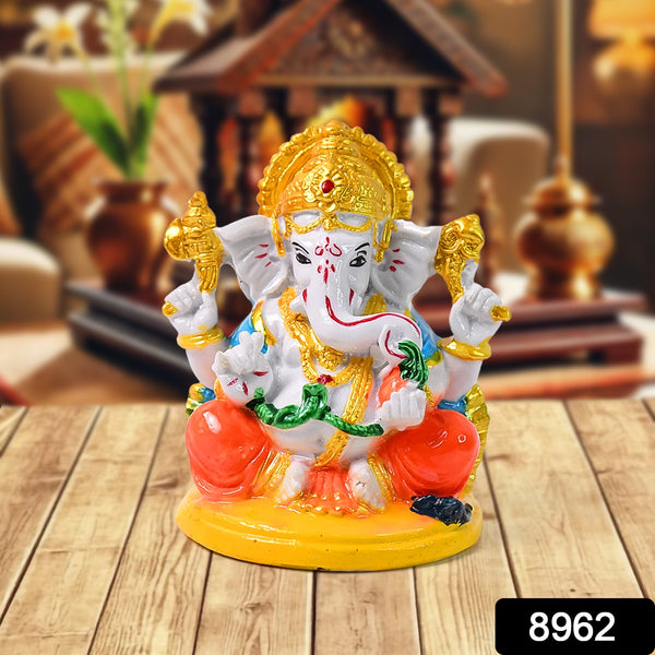 Lord Ganesha Idol  Ganpati Statue  Ganpatii Bappa Showpiece For Gifts (1 Pc) - Trendex