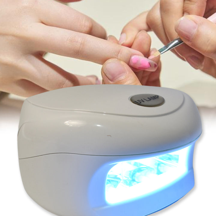 18w Led Uv Lamp Nail Dryer Gel Nail Lamp Nail Polish Curing Lamp (1 Pc) - Trendex