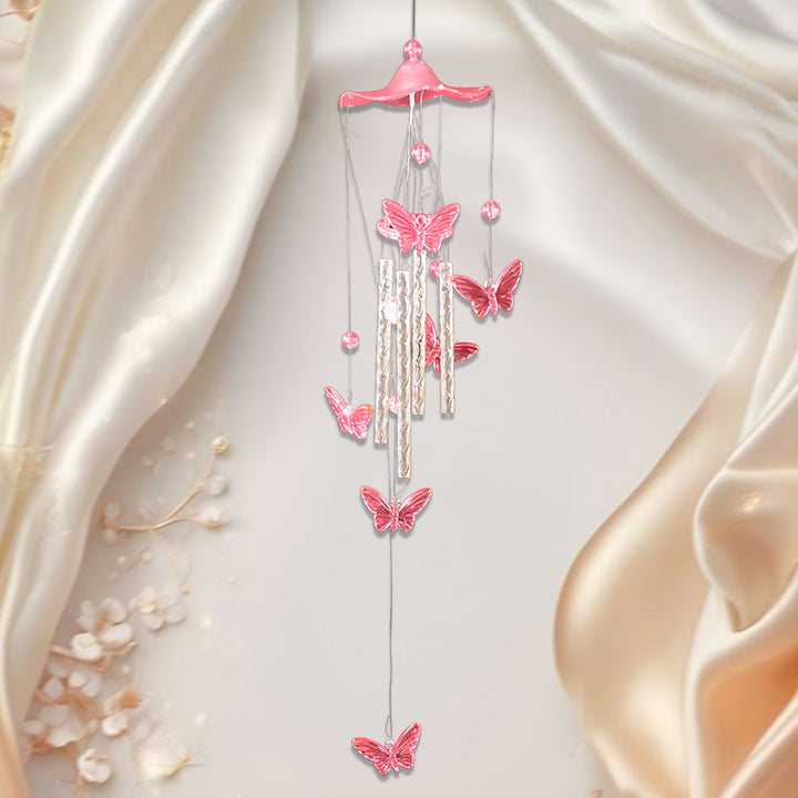 Butterfly Bell Wind Chimes Creative (1 Pc) - Trendex