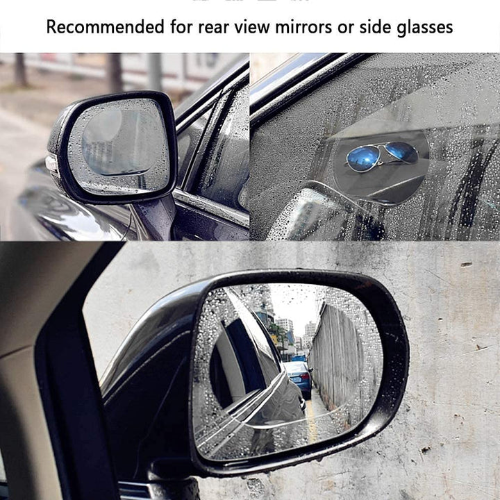7552 Anti Fog Anti Scratch Interior Rearview Car Mirror Film Waterproof Hd Clear Protective Sticker Film For Safe Driving Car Mirrors Side Windows - Trendex