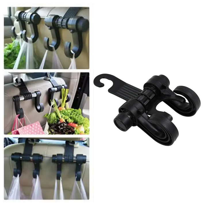 Car Hooks Vehicle Back Seat Hidden Headrest Hanger (1 Pc) - Trendex