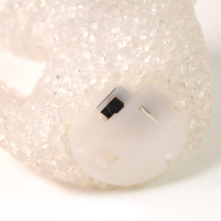 Dolphin Shape Crystal Led Night Light Lamp  Cute Glowing Animal Decorative Light (1 Pc) - Trendex