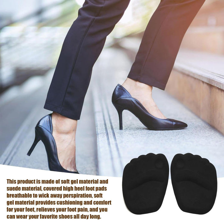 High Shoe Heel Cushion Inserts Non Slip Prevent Calluses Insole Pads (1 Pair) - Trendex