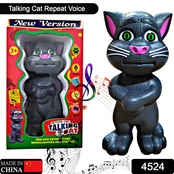 4524 Talking Mimicry Touching Tom Cat Intelligent Interactive Toy With Wonderful Voice For Kids Children Playing And Home Decorate. - Trendex