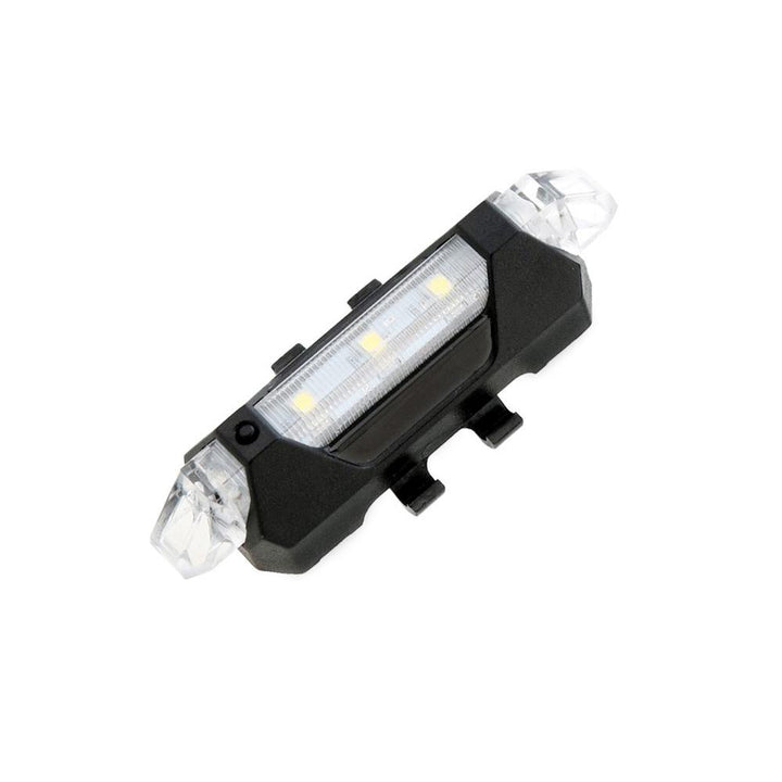 1560 Rechargeable Bicycle Front Waterproof Led Light (White) - Trendex