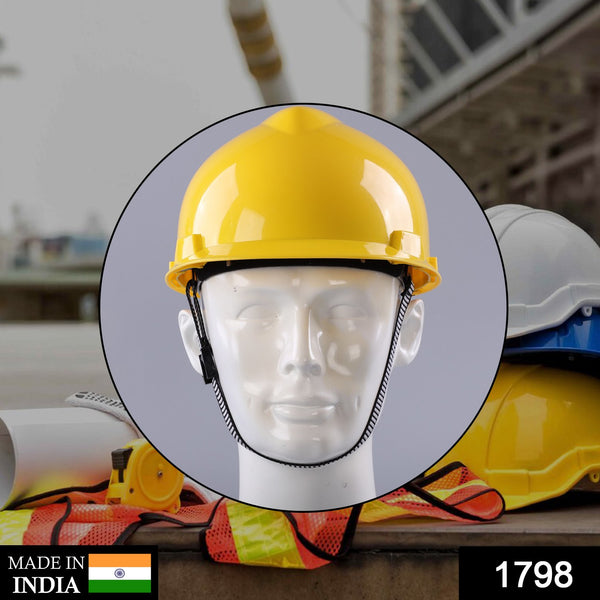 1798 Yellow Plastic Hard Hat Construction Cap (1pc Only) - Trendex