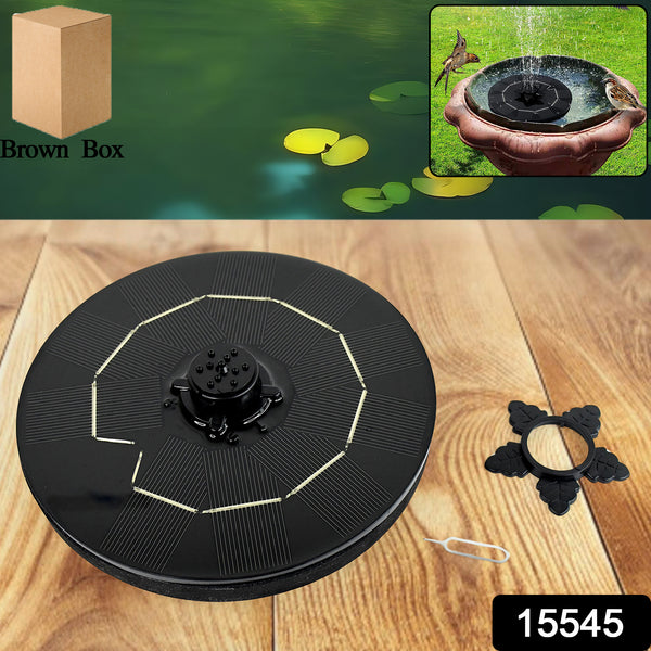 Solar-powered Floating Water Fountain Pump Kit - Trendex