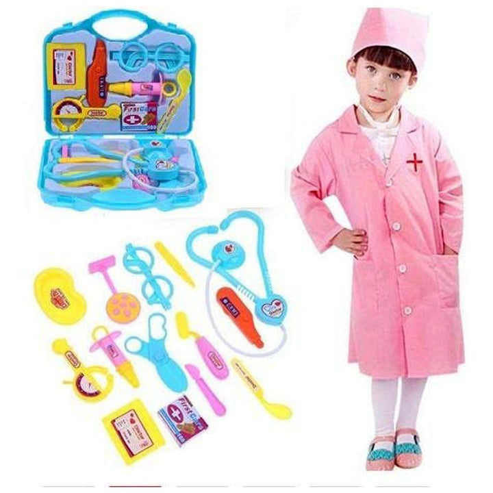 1903 Kids Doctor Set Toy Game Kit For Boys And Girls Collection (Multicolour) - Trendex