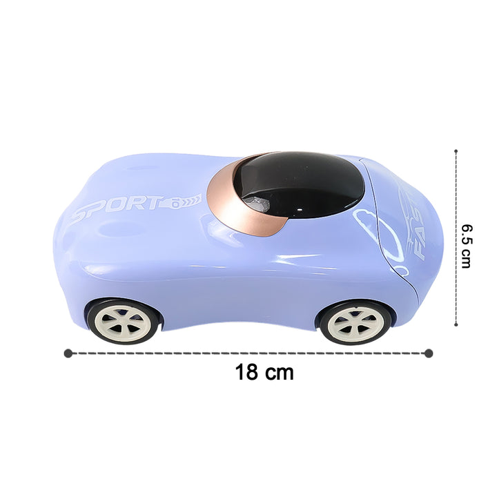 Car Shape Water Bottle With Built-in Straw 280ml (1 Pc) - Trendex
