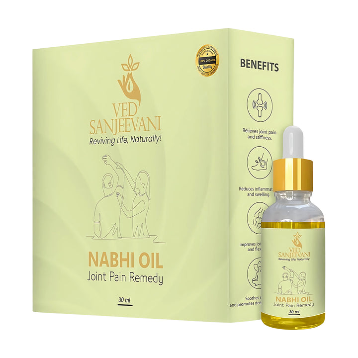 Ved Sanjeevani Nabhi Oil For Joint Pain Relief (30ml  1 Pc) - Trendex