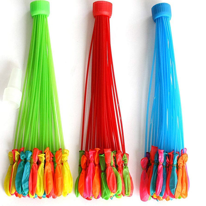 1359 Holi Magic Water Balloons For Kids - 111 Pcs (Multicolor) - Trendex