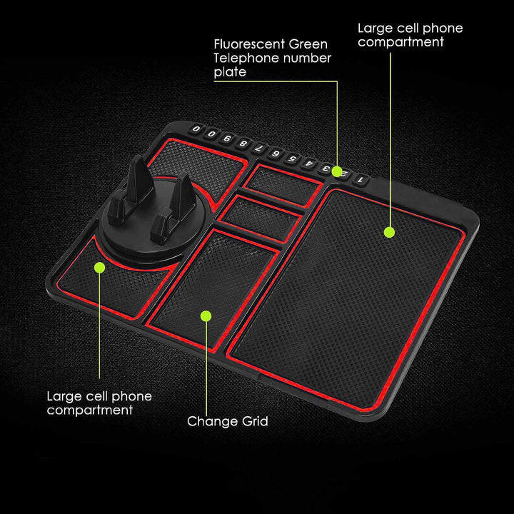 Car Dashboard Mat  Mobile Phone Holder Mount - Trendex