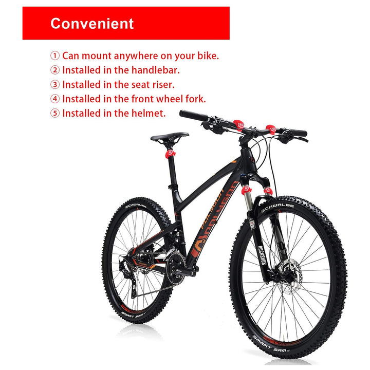 Silicone Led Bike Light Set (2 Pcs Set) - Trendex