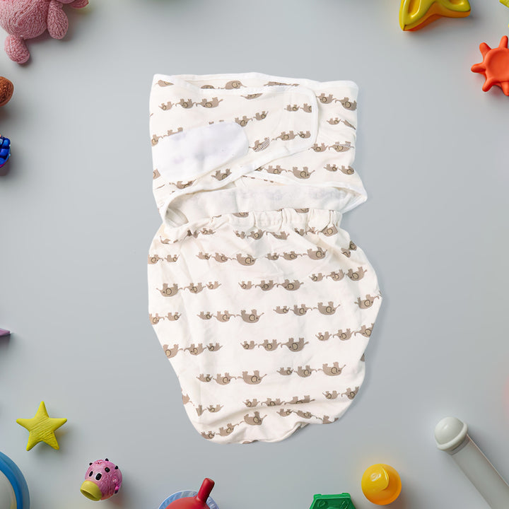 Soft Cotton Adjustable Baby Swaddle Wrap For Newborns (1 Pc) - Trendex