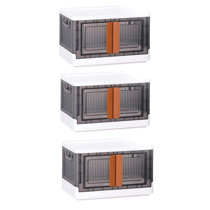 Plastic Folding Wardrobe Storage Organizer (3 Layer  1 Pc) - Trendex