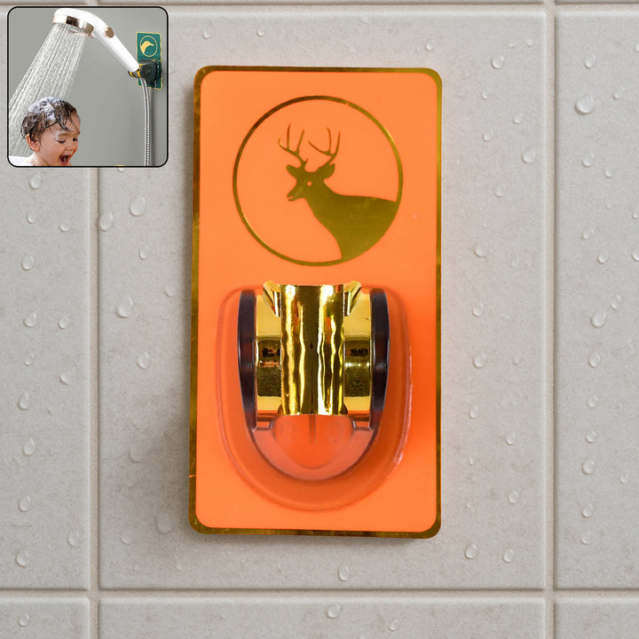 Self-adhesive Adjustable Shower Head Holder (1 Pc) - Trendex
