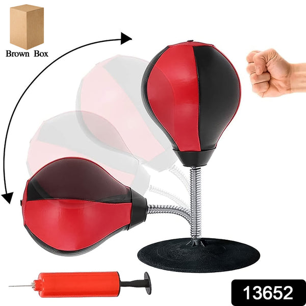 Inflatable Punching Bag With Air Pump (2 Pc Set) - Trendex