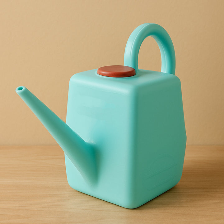 2 Litre Heavy-duty Plastic Gardening Watering Can With Long Spout  Ergonomic Handle - Trendex