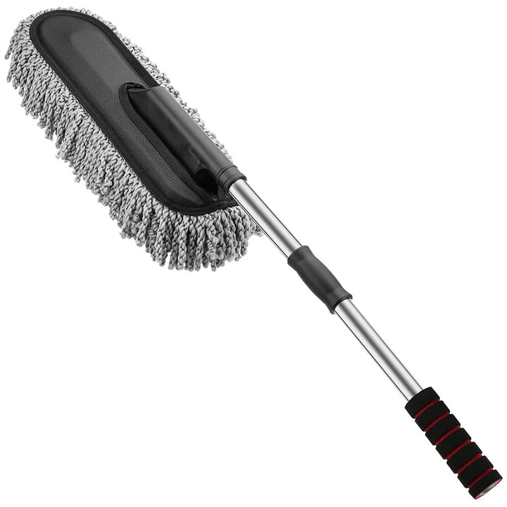 Car Dust Brush  Gentle And Efficient Cleaning Tool For Interior And Exterior (1 Pc) - Trendex