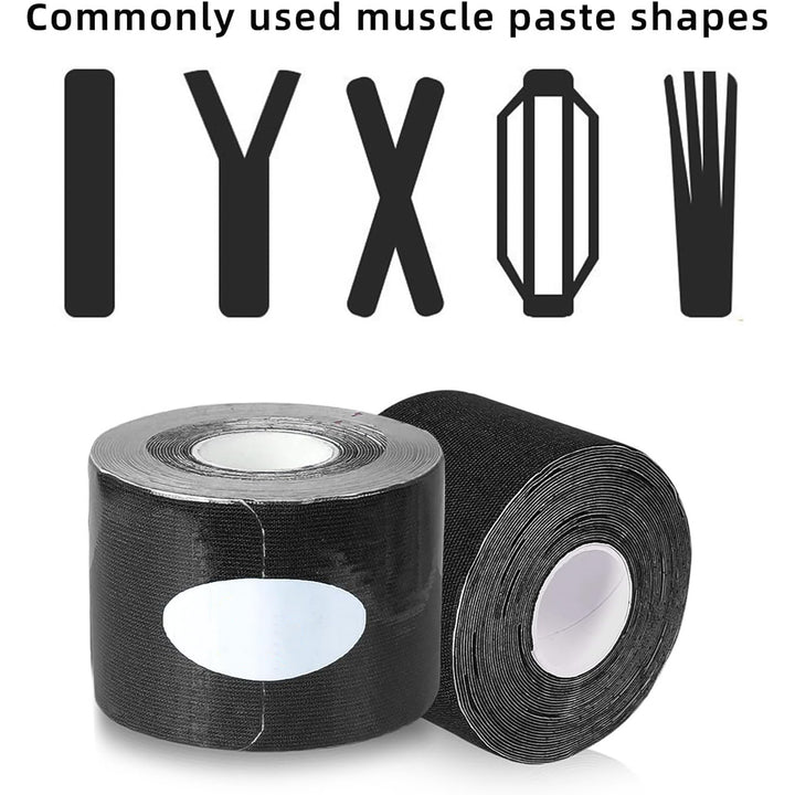 Kinesiology Tape For Physiotherapy Tape For Sports Injury Pain Relief (5 Cm X 5m  1 Pc) - Trendex