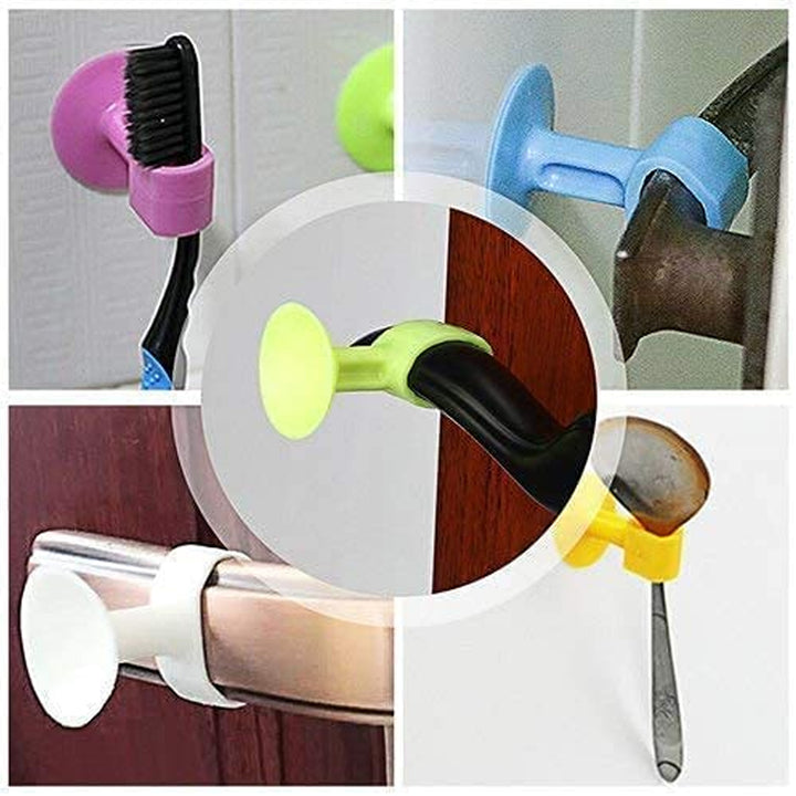 Self-sucking Silicone Door Stopper (5 Pcs Set) - Trendex
