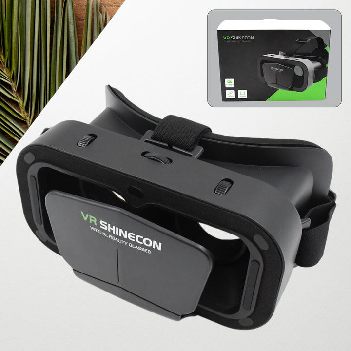 12837 3d Vr Headset Compatible With Iphone  Android Virtual Reality Vr Goggles For 3d Vr Movies Video Games (1 Pc) - Trendex