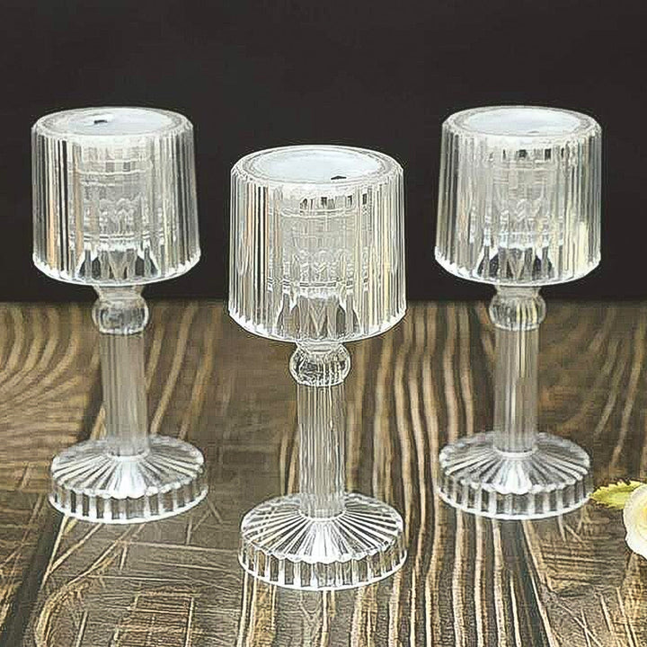 Big Acrylic Led Desk Lamps Table Lamp Portable Crystal (1 Pc  Big) - Trendex