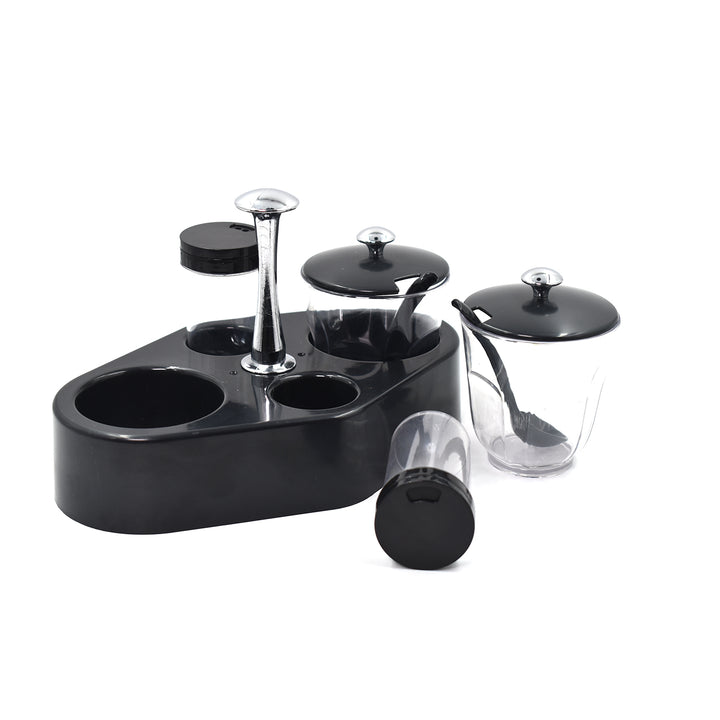 8122 Ganesh Rendy Condiment Set For Kitchen Transparent Jar For Easy To Access Spice 1 Piece Spice Set  (Plastic) - Trendex