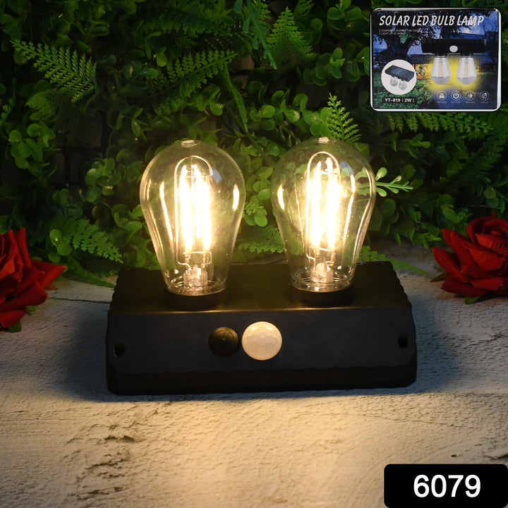 Solar Double Led Bulb Lamp Yt-819- 2w (1 Pc) - Trendex