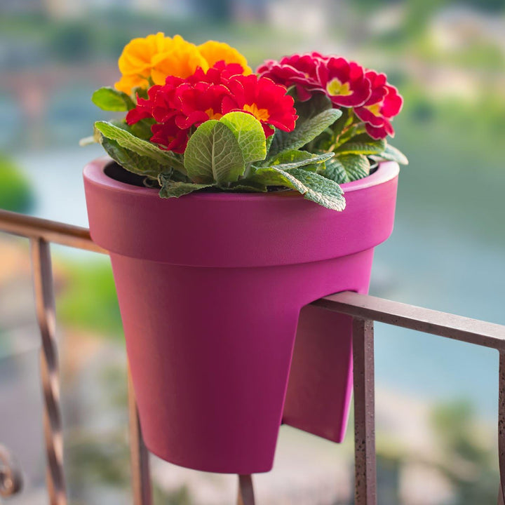 Creative Flower Pot Balcony Flower Pot Holder (2 Pc) - Trendex