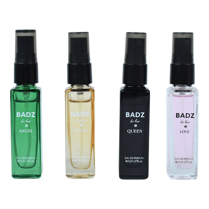 Mini Perfume Spray 8ml (Mix Fragrance  4 Pc) - Trendex